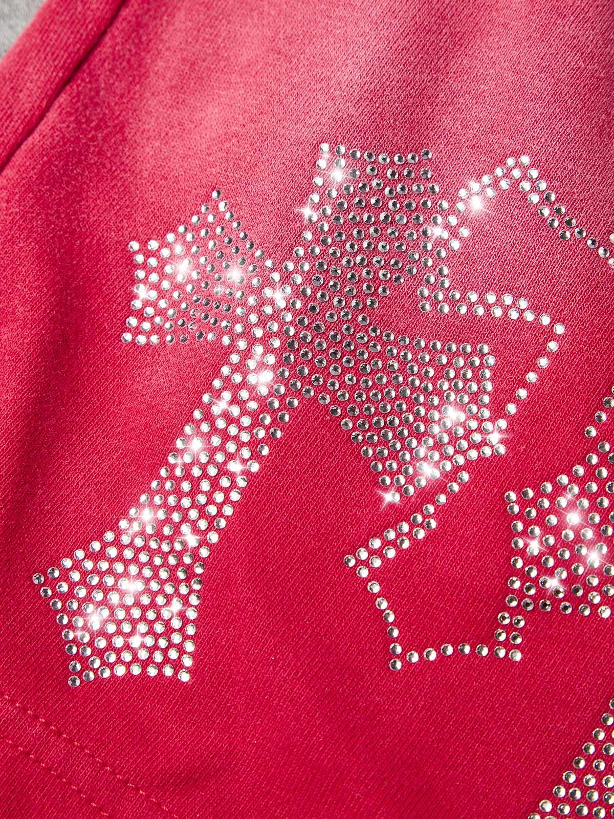 NOISSEY Sacred Cross Cluster Vintage Rhinestone Shorts - 4 Colors - Image 10