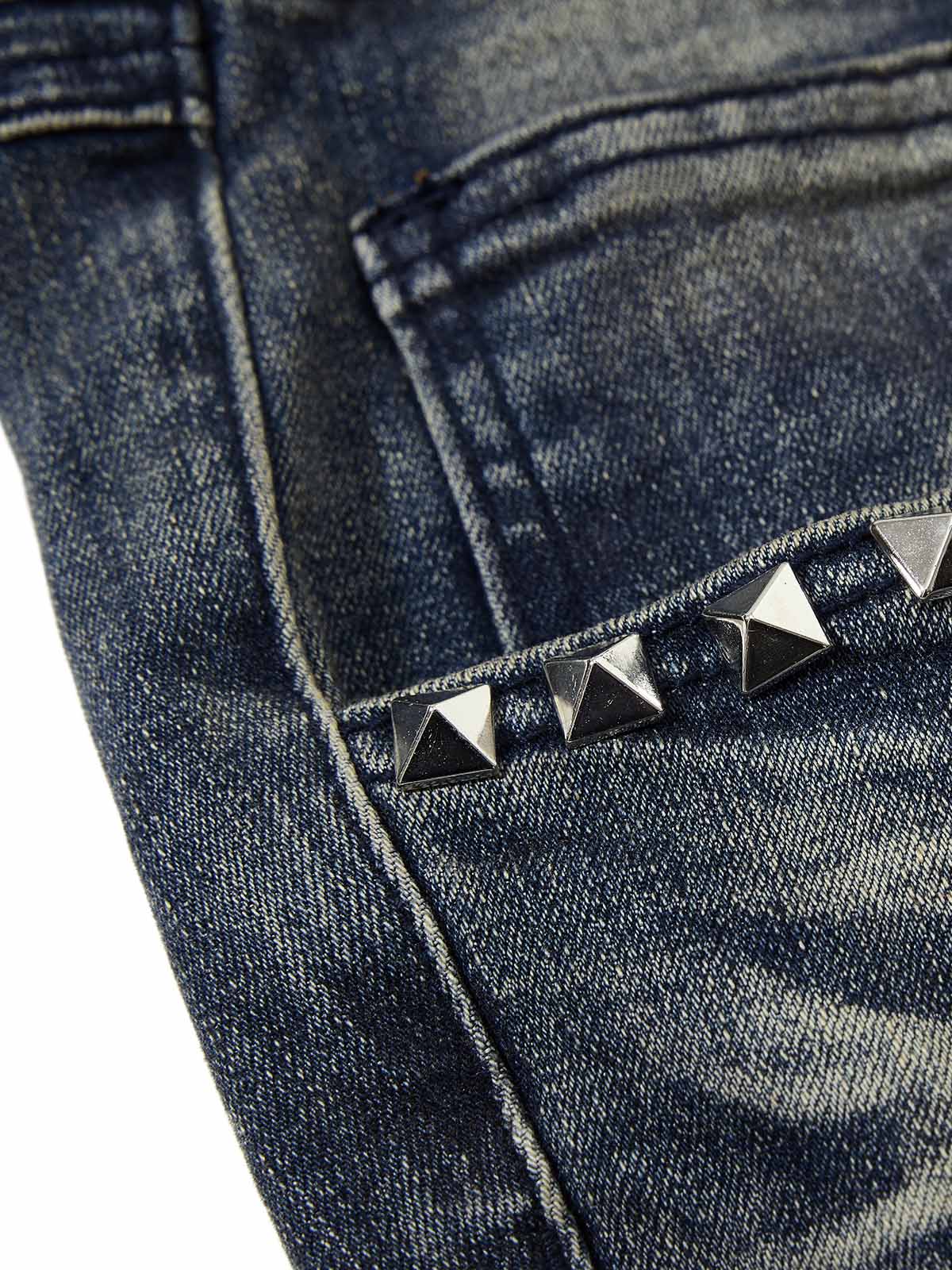 NOISSEY VINTAGE WASH FLARE JEANS - RUNS SMALL | STACKED DENIM - Image 4