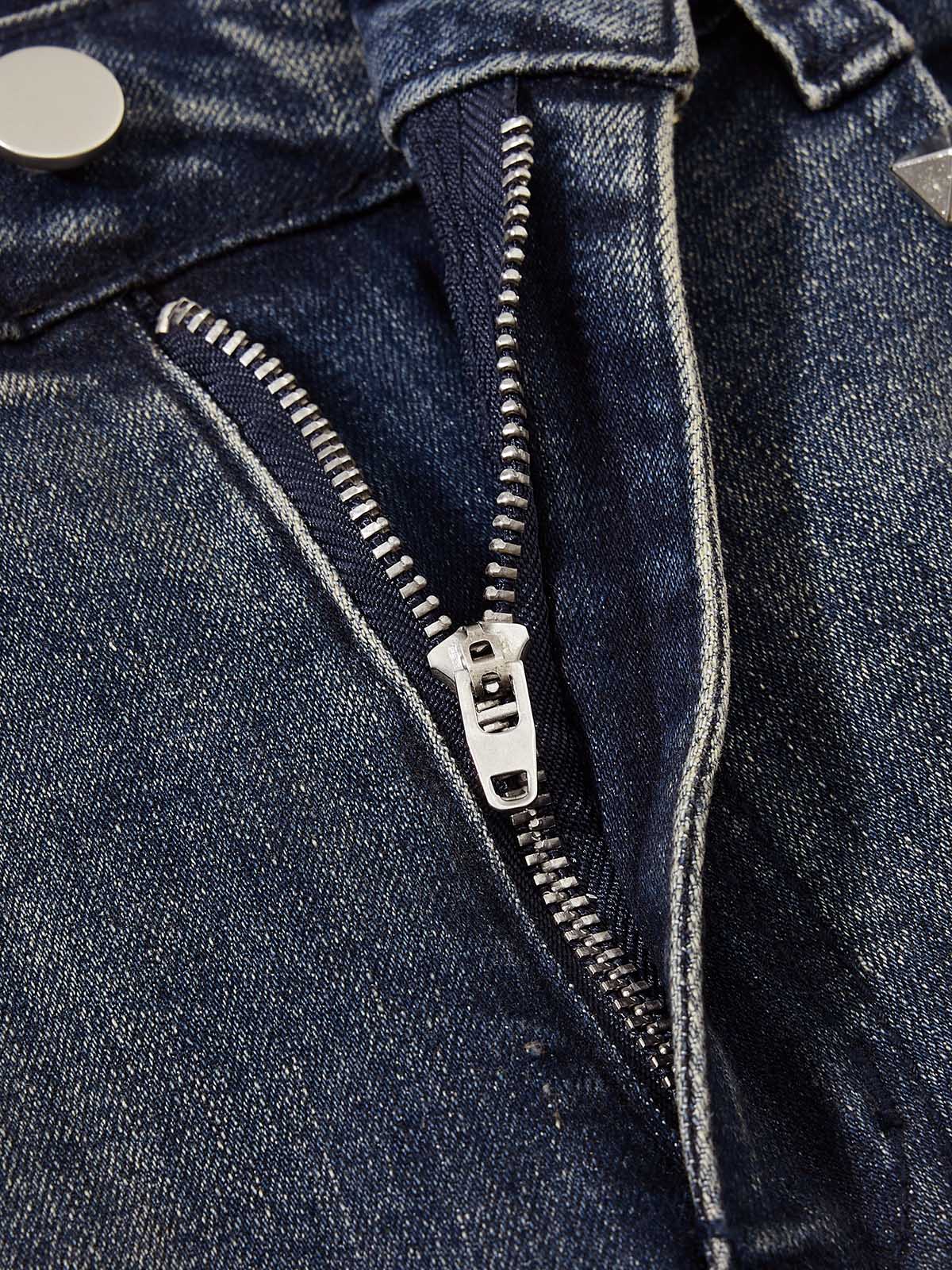 NOISSEY VINTAGE WASH FLARE JEANS - RUNS SMALL | STACKED DENIM - Image 6