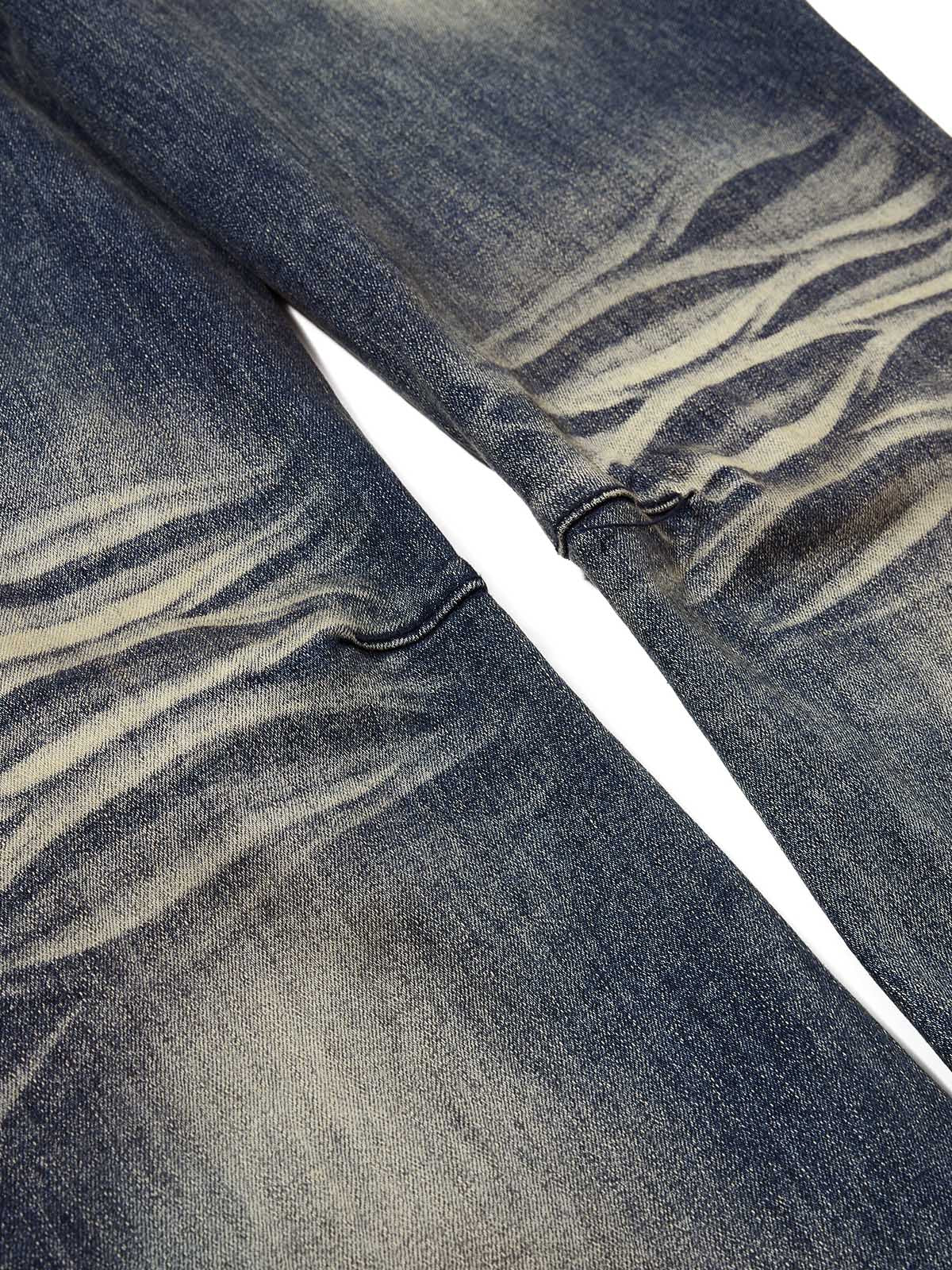 NOISSEY VINTAGE WASH FLARE JEANS - RUNS SMALL | STACKED DENIM - Image 9