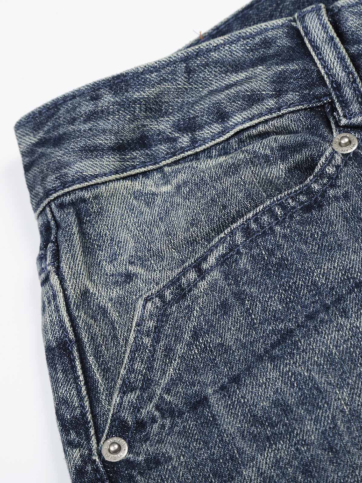 NOISSEY VINTAGE WASHED RELAXED FIT WIDE-LEG BAGGY JEANS - Image 5
