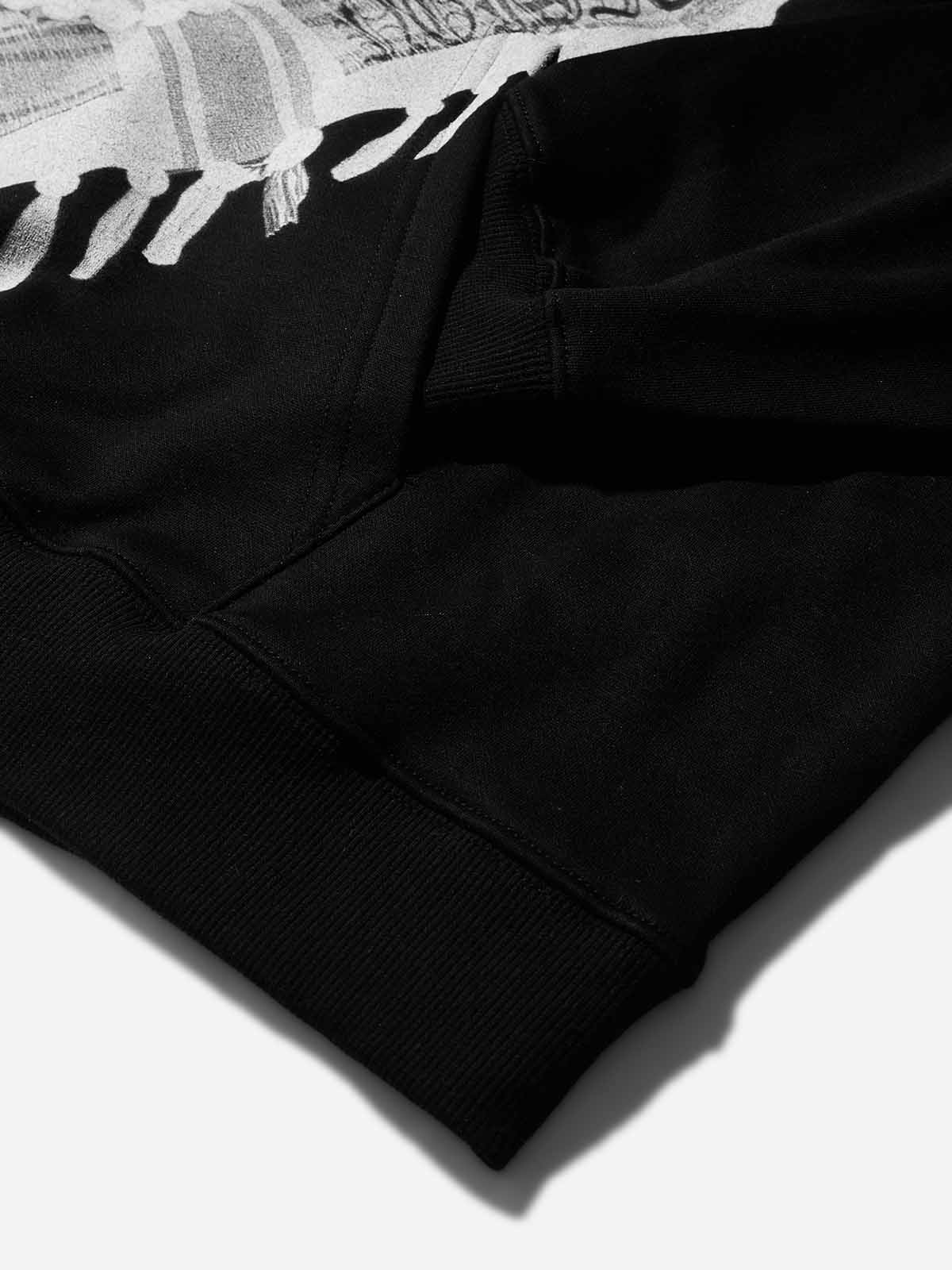Pearl Desert Headgear Black Tech-Fabric Hoodie - Image 10