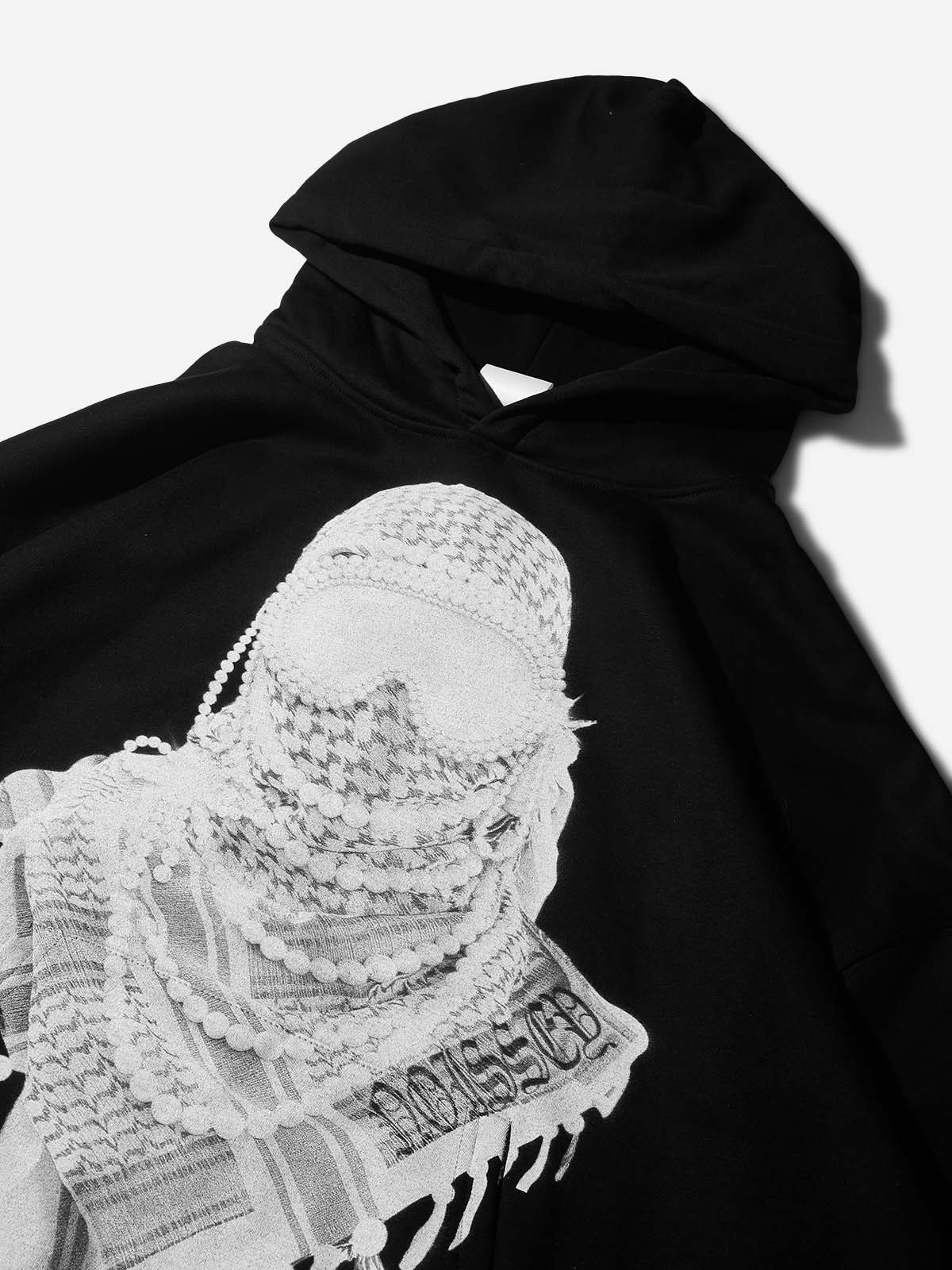 Pearl Desert Headgear Black Tech-Fabric Hoodie - Image 8
