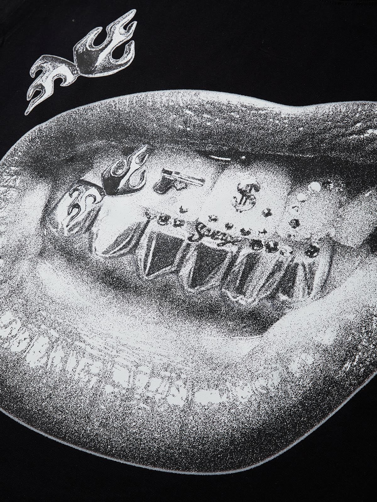 NOISSEY "Gun & Dice" Grillz Rhinestone 2-Piece Layering Set - Image 3