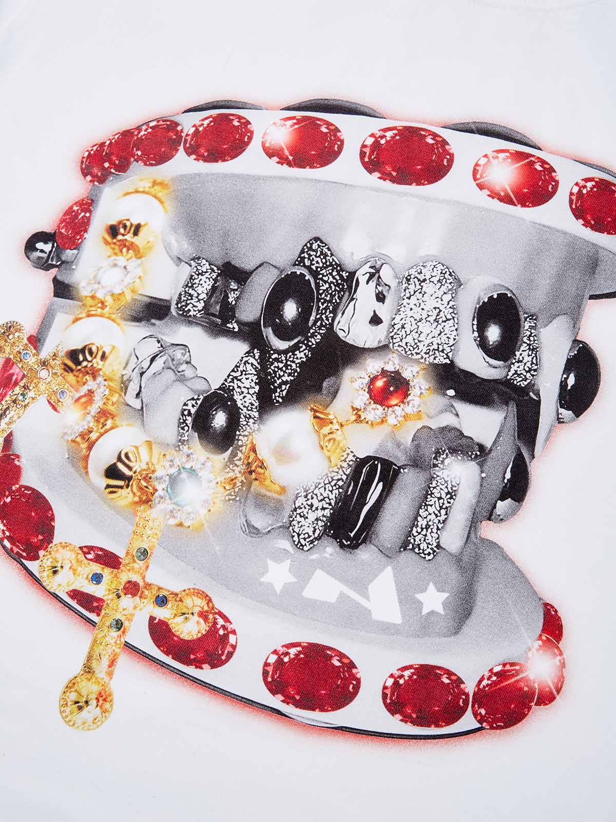 Red Mechanical Lip Personalized Long Sleeve Set - Image 3