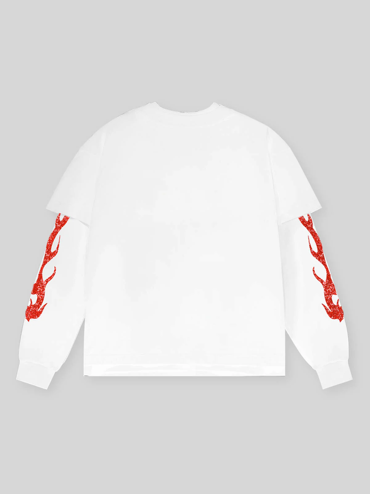 Red Mechanical Lip Personalized Long Sleeve Set - Image 6