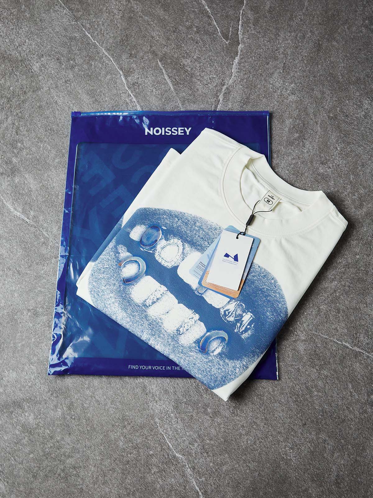 "Double Grillz" Boxy Heavyweight Cooling Tee - White - Image 7