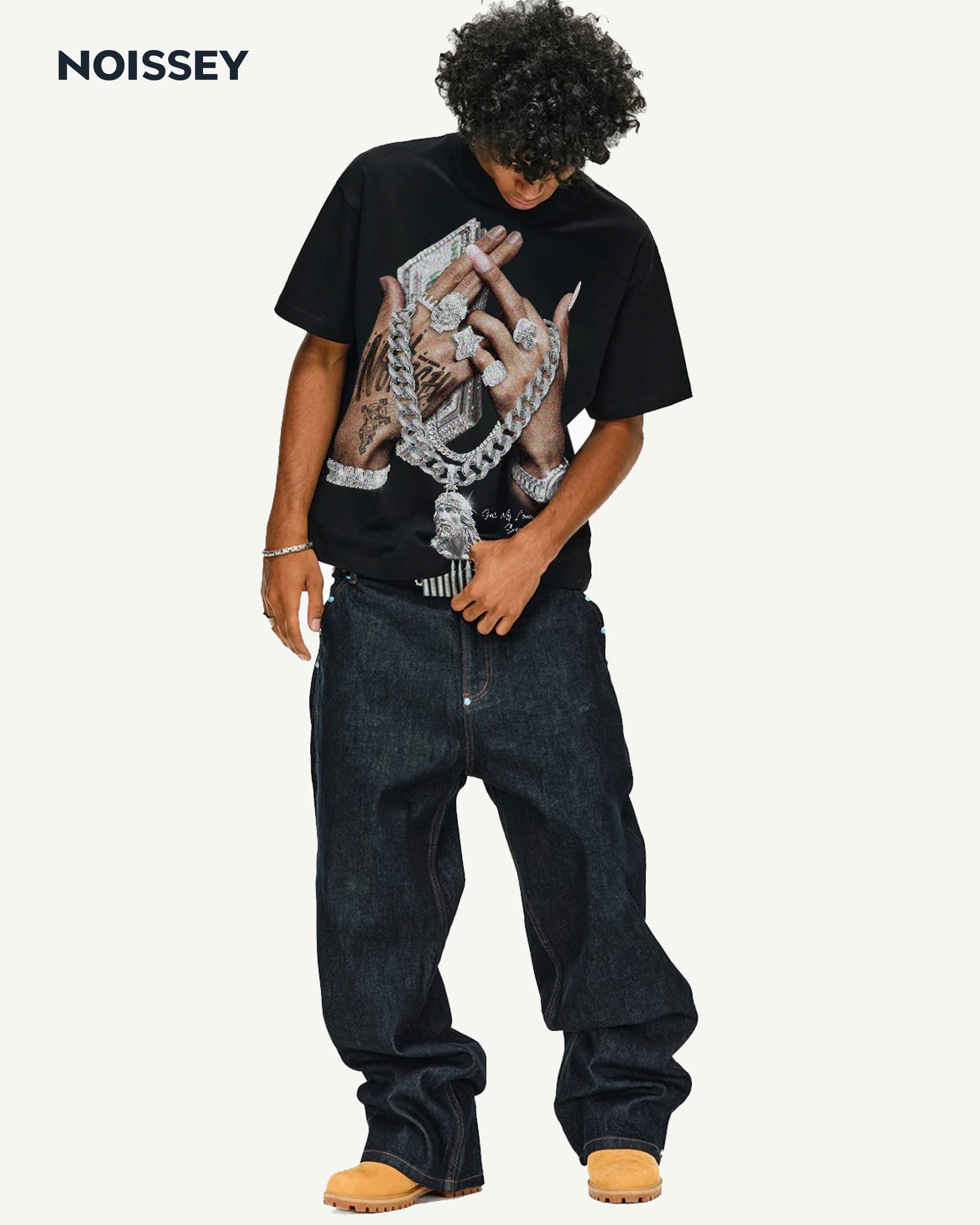 Seal My Love, Strong as Death Boxy Oversized T-shirt - Image 3