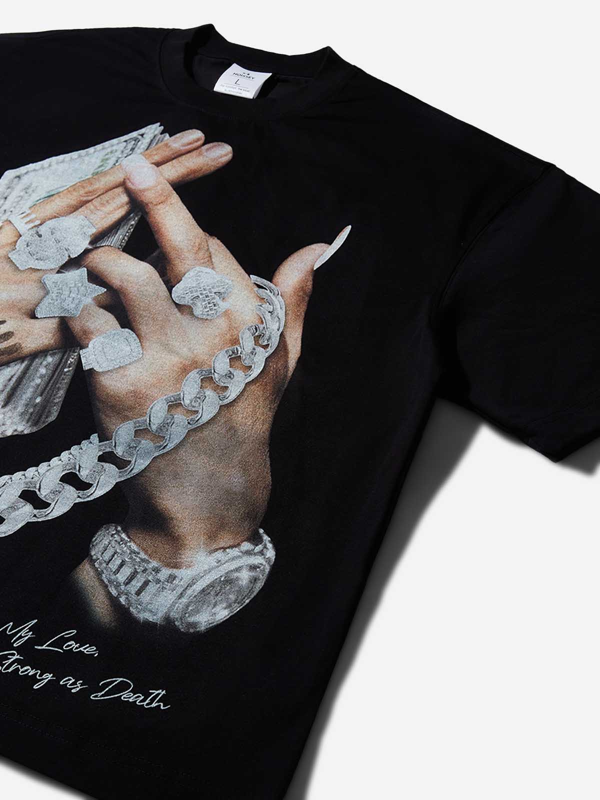 Seal My Love, Strong as Death Boxy Oversized T-shirt - Image 6