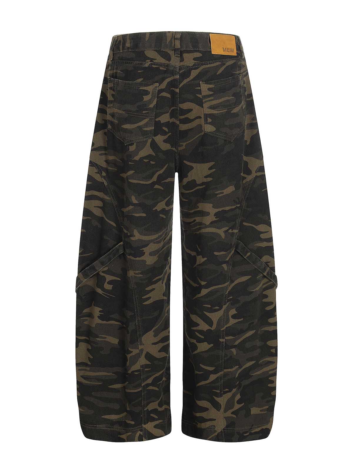Small Curved Blade Camouflage Jeans - Image 4