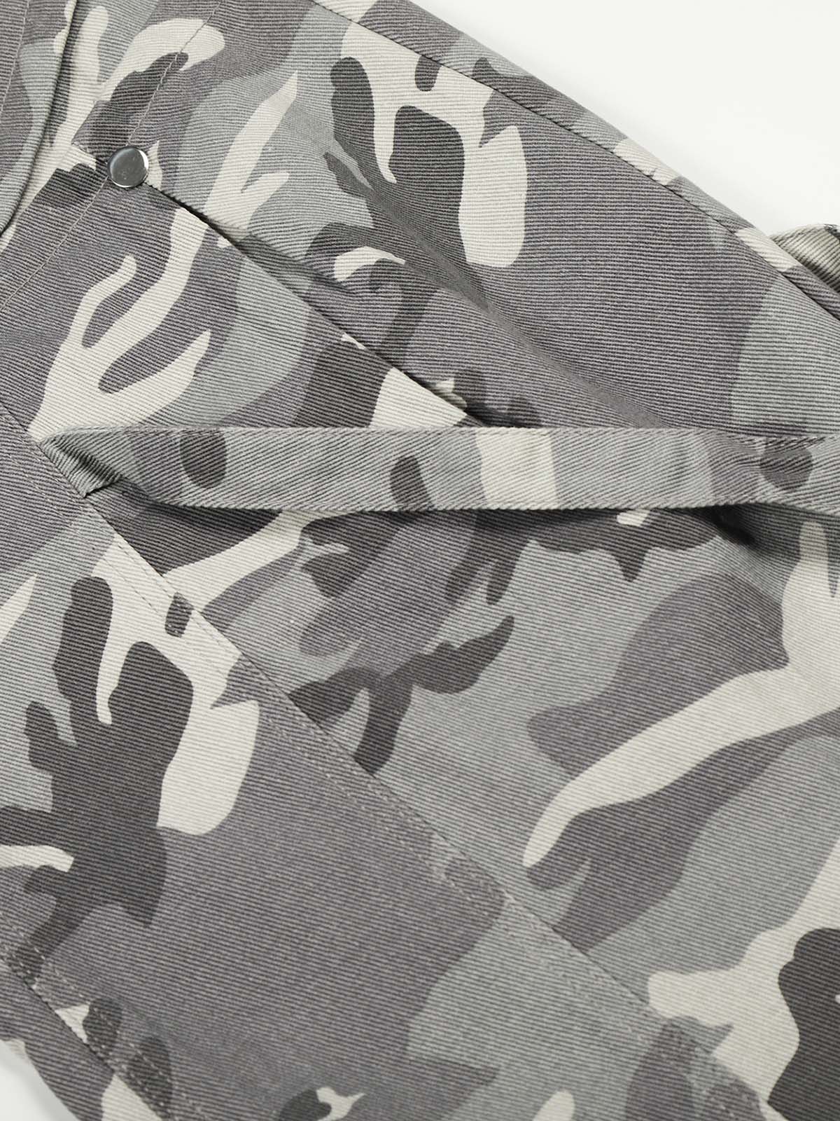 Small Curved Blade Camouflage Jeans - Image 8
