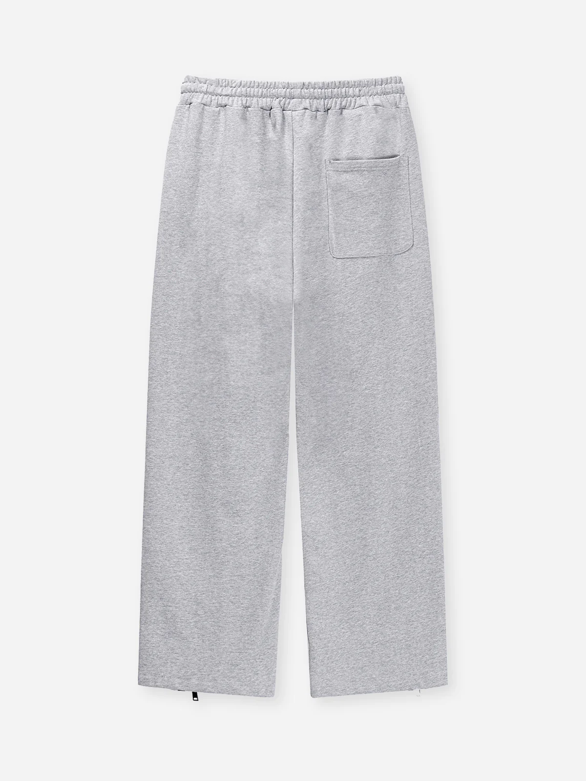 Sports washed wax-print ribbon zippered trousers - Image 9
