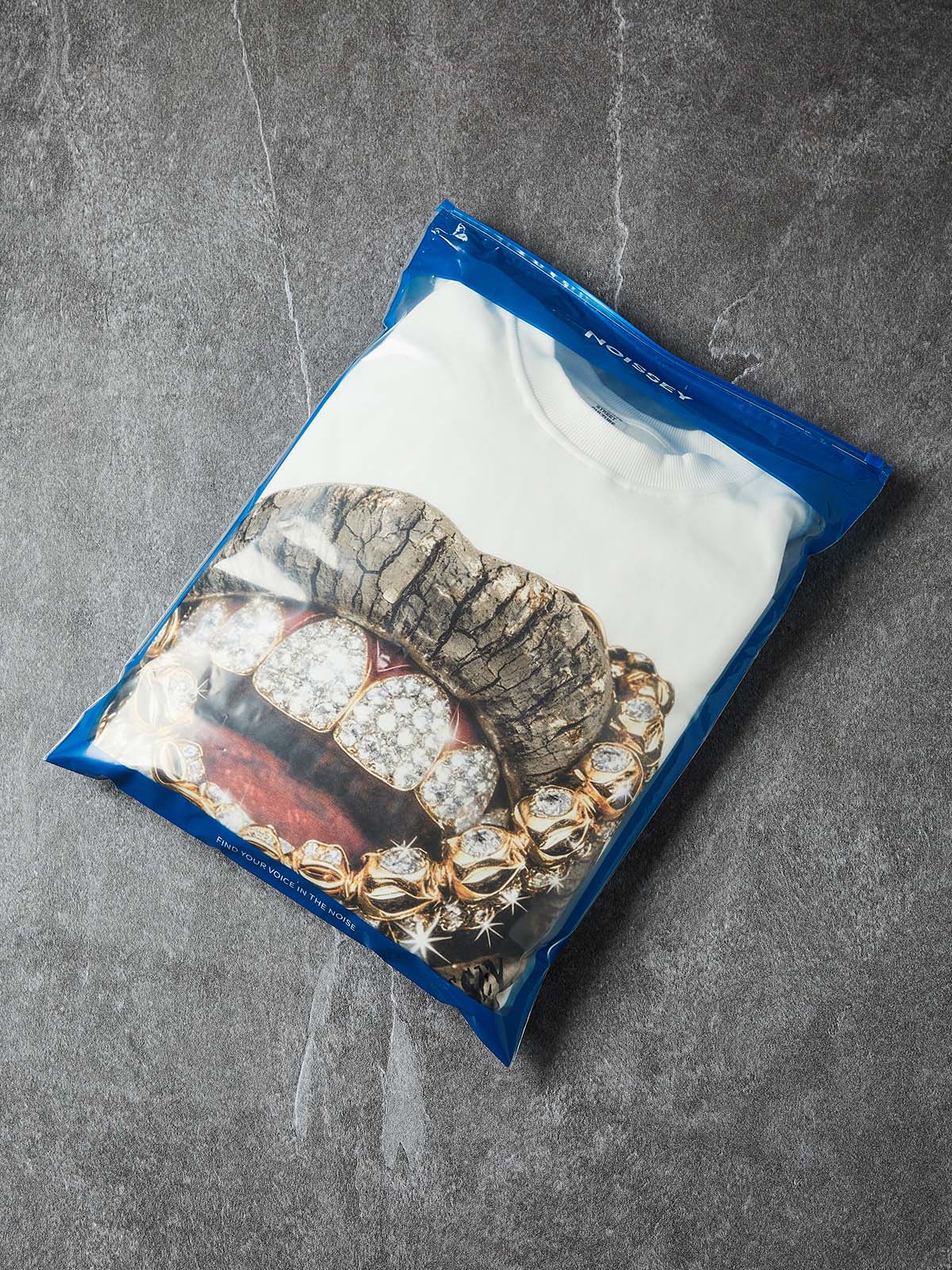 NOISSEY GOLD CHAIN GRILLS - ICED OUT TREE CAMO LONG SLEEVE - Image 6