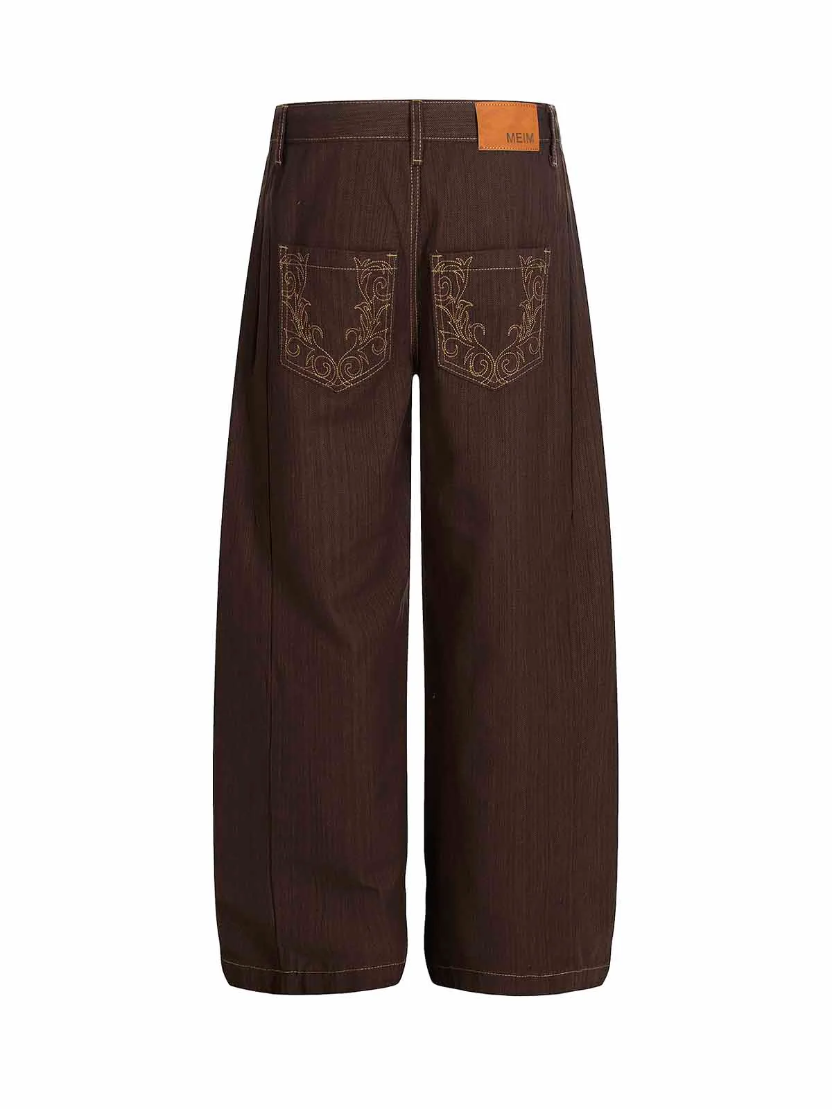 Striped Saber curve Jeans - Image 3
