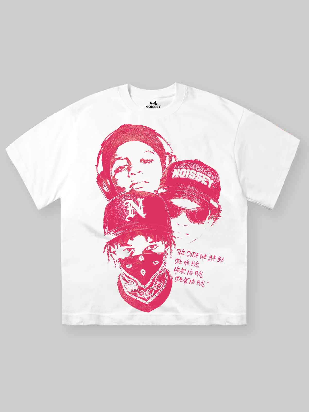 "The Code We Live By" Graphic Tee - Urban See No Evil T-Shirt