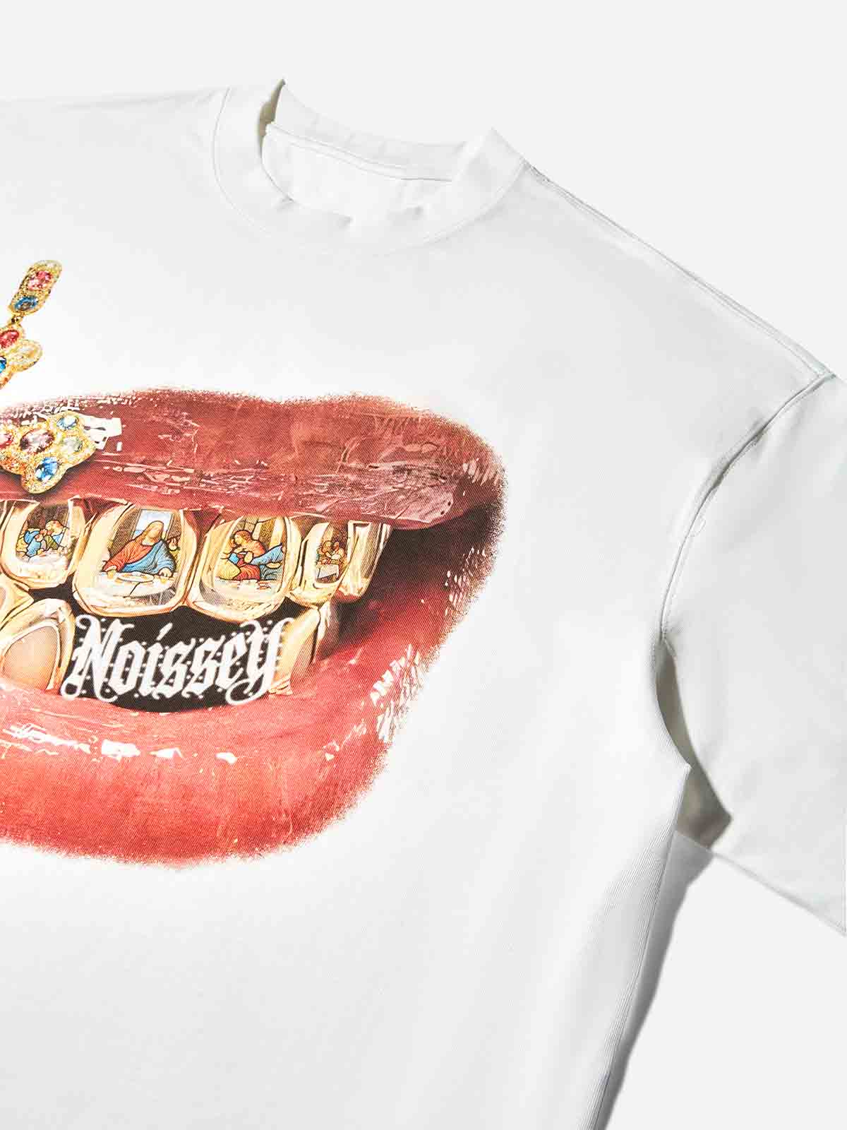 "The Last Supper" Golden Grills Print T-shirt - Image 8