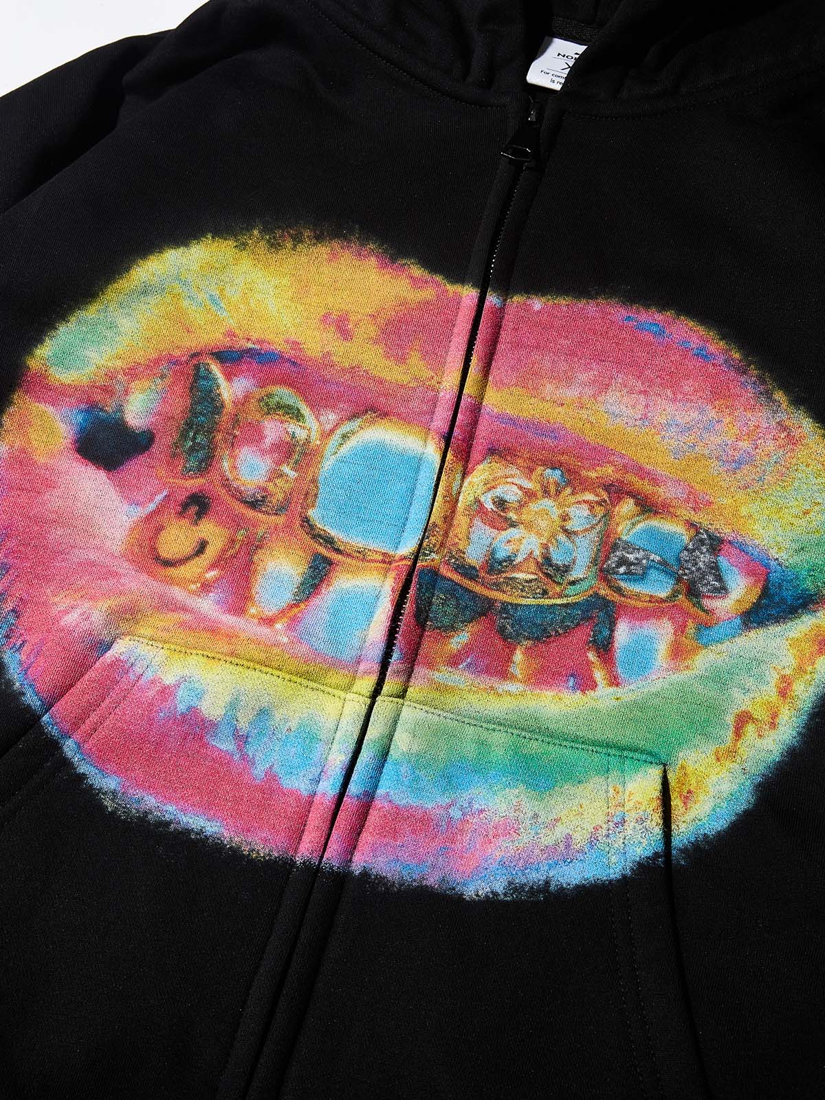 Thermal Imaging Art Grills Warm Zip-up Hoodie - Image 6