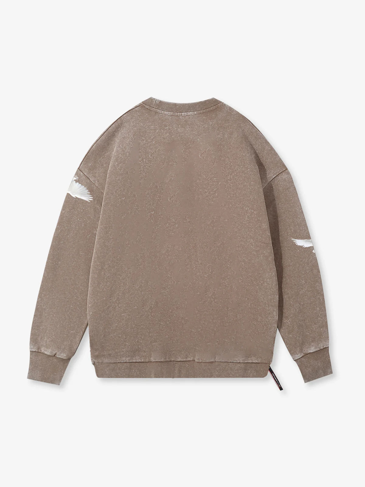UNKNOWN ALLURE© Black Madonna 430g Vintage Wash Crewneck Sweatshirt - Image 18