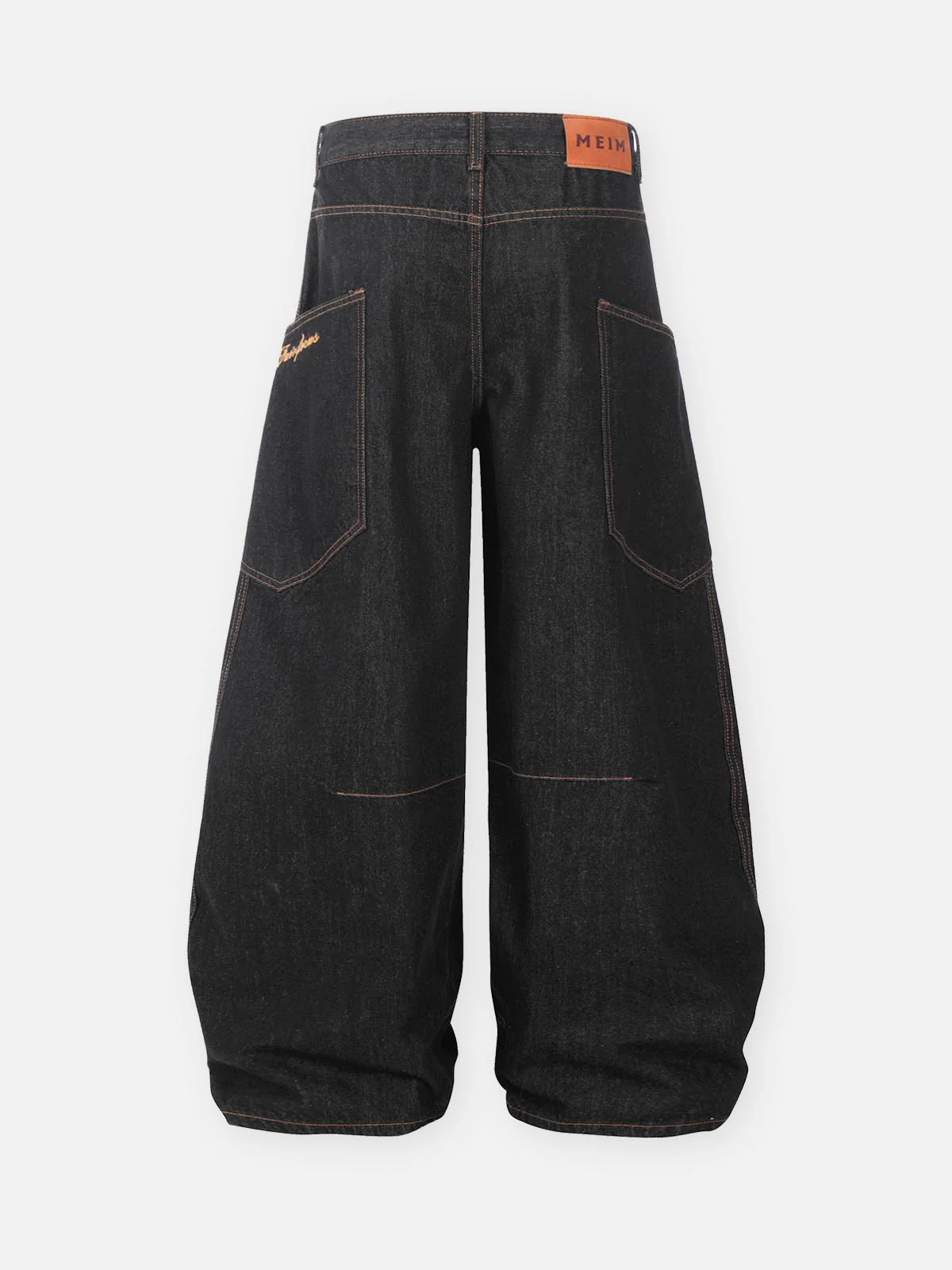 Vintage Deconstructed Big Pocket Jeans - Image 3